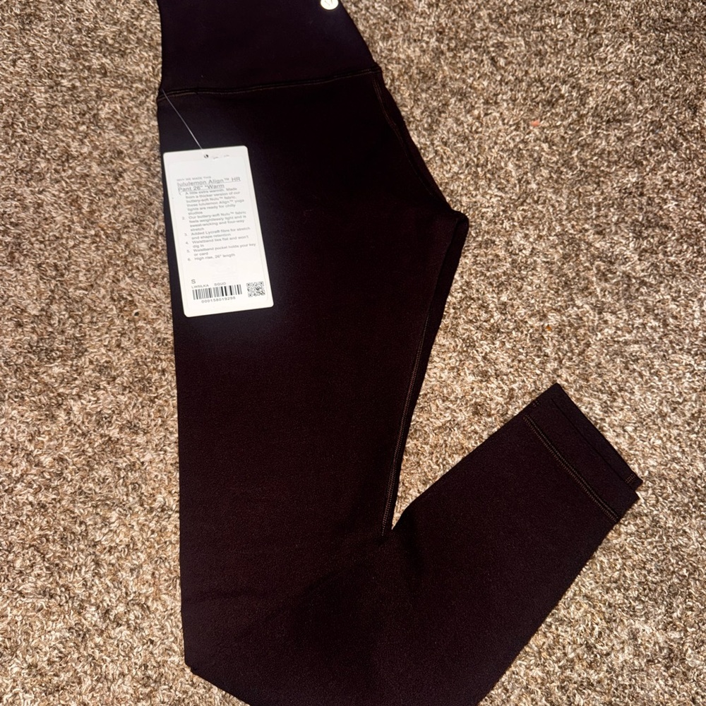 Lululemon Athletica Align HR Pant 26" - Warm Brown